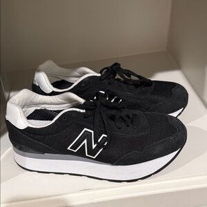 New Balance Black and White Sneakers